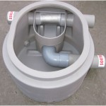 Regard filtrant déporté